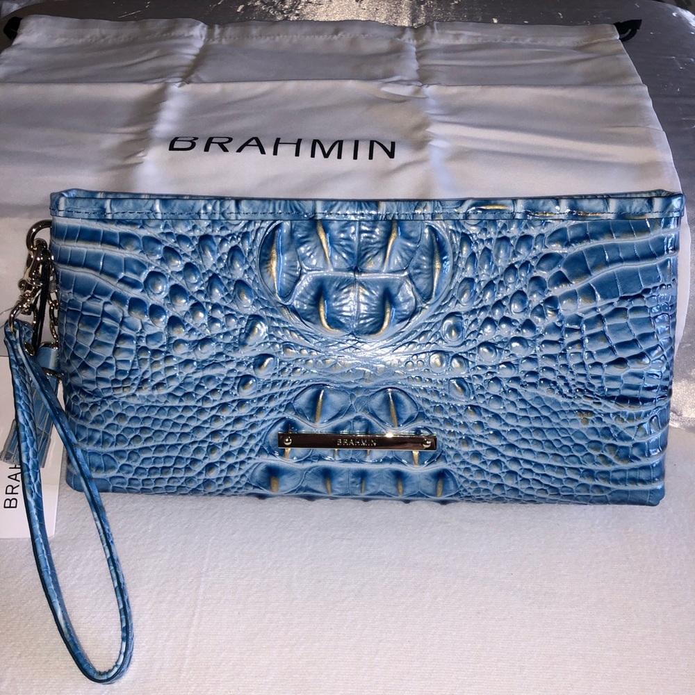 Brahmin Kayla Ceralean Clutch